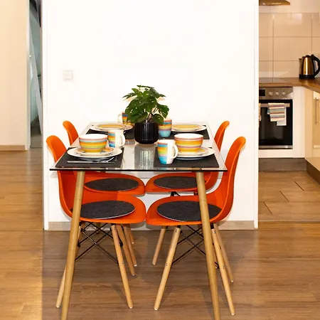Livesto Zentral - 4x Moderne 2-zimmer 4-5-6 Pers Apartament Essen