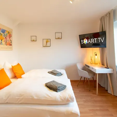 Livesto Easysuite Zentral - 4x Moderne 2-zimmer 4-6 Pers شقة