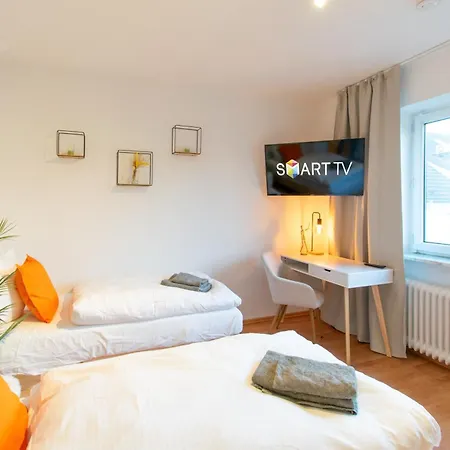 Livesto Easysuite Zentral - 4x Moderne 2-zimmer 4-6 Pers شقة *