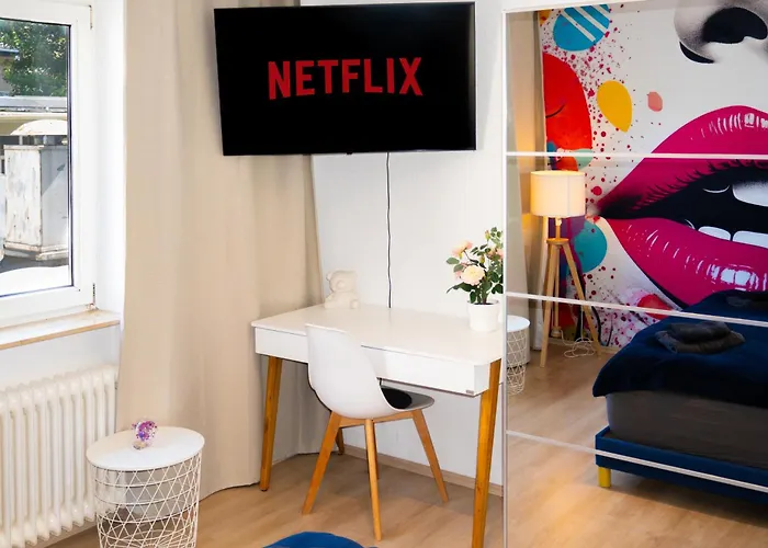 아파트 Livesto Zentral - 4x Moderne 2-zimmer 4-5-6 Pers 에센