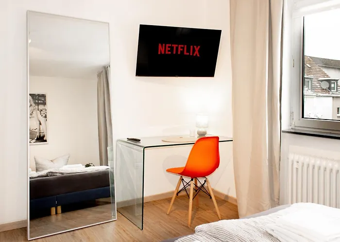 Livesto Zentral - 4x Moderne 2-zimmer 4-5-6 Pers Appartement Essen