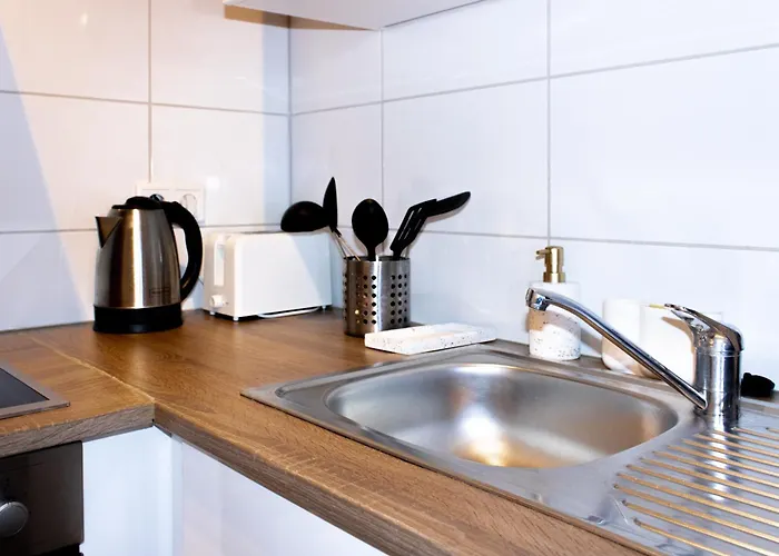 Apartment Livesto Zentral - 4x Moderne 2-zimmer 4-5-6 Pers Essen