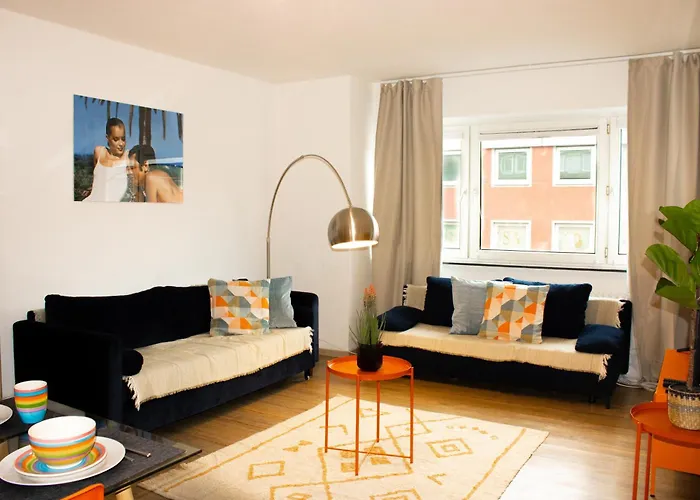 Livesto Zentral - 4x Moderne 2-zimmer 4-5-6 Pers Essen