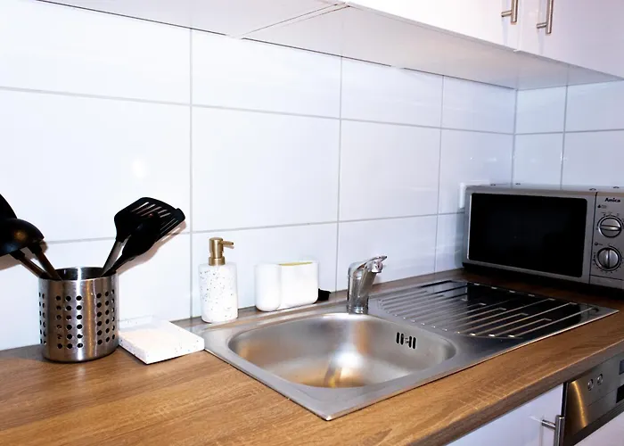 Livesto Zentral - 4x Moderne 2-zimmer 4-5-6 Pers 아파트 에센