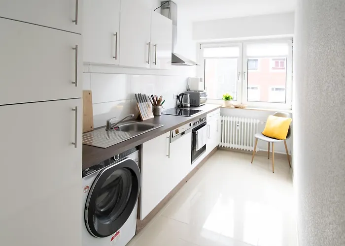 Livesto Zentral - 4x Moderne 2-zimmer 4-5-6 Pers Essen