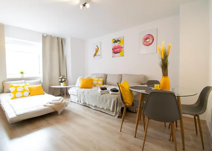 아파트 Livesto Zentral - 4x Moderne 2-zimmer 4-5-6 Pers 3*