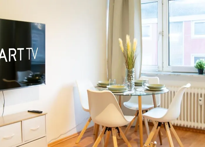 Apartment Livesto Zentral - 4x Moderne 2-zimmer 4-5-6 Pers Essen