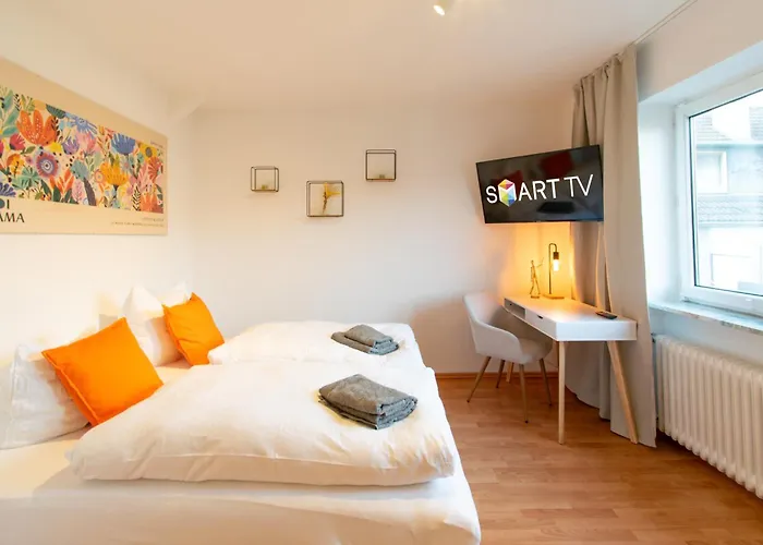 Livesto Zentral - 4x Moderne 2-zimmer 4-5-6 Pers Apartment